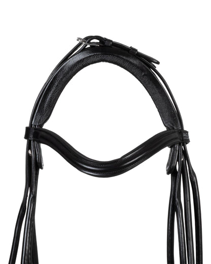 Acavallo Parnaso Bridle Double Reins Black