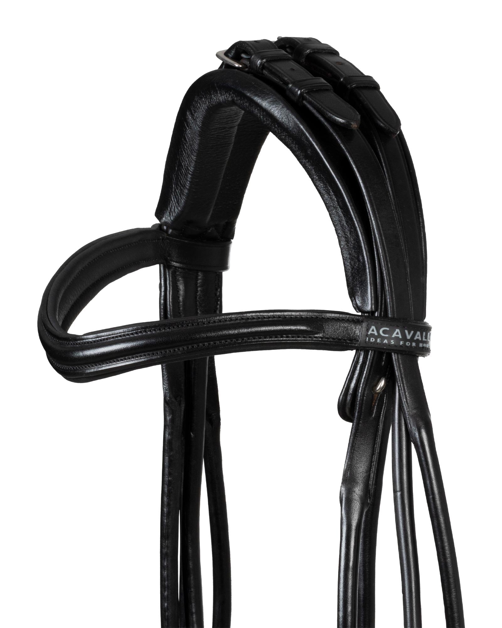 Acavallo Parnaso Bridle Double Reins Black