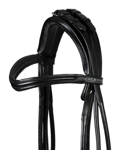 Acavallo Parnaso Bridle Double Reins Black