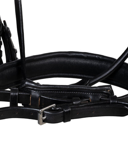 Acavallo Parnaso Bridle Double Reins Black
