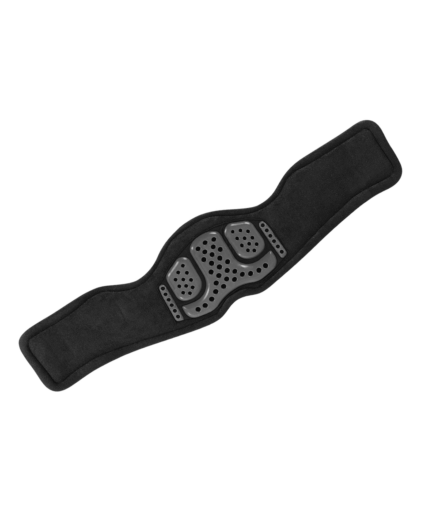 Acavallo Anatomical Dressage Girth Gel Pvc Black
