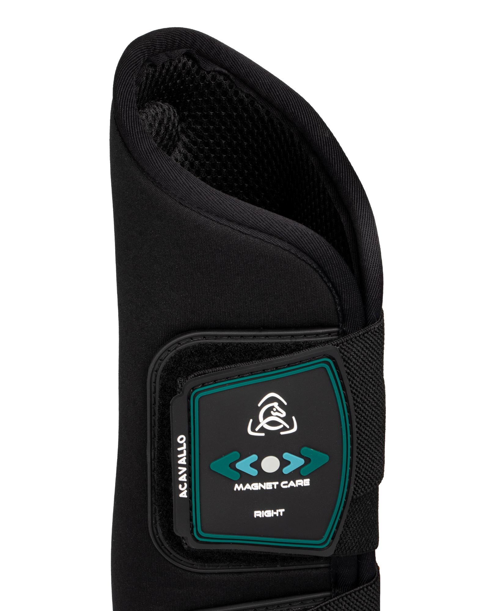 Acavallo Magnet Care Hind Boots Black/Red