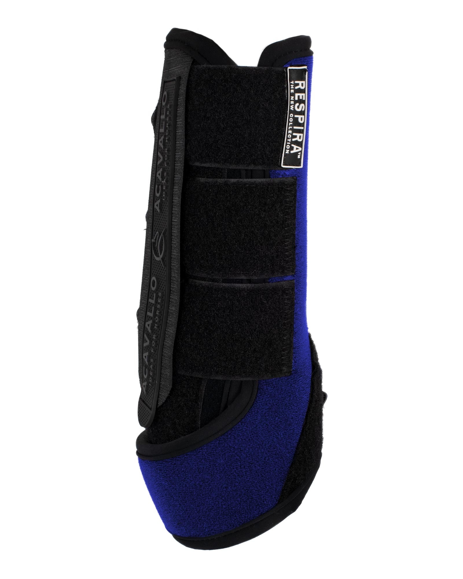 Acavallo Neoprene Front Boots Gel Inserts Blue