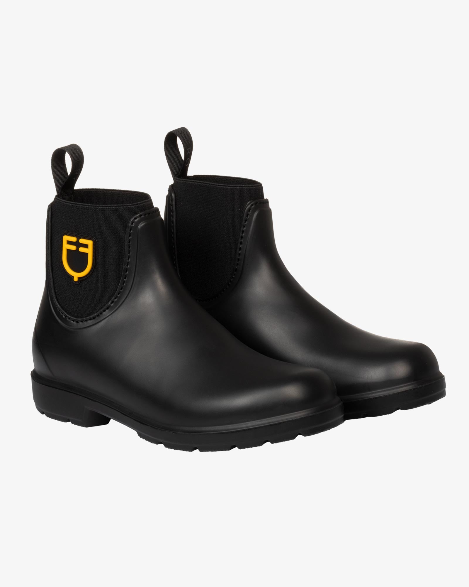 Equestro Ultra Lightweight Eva Jodhpur Boots Black