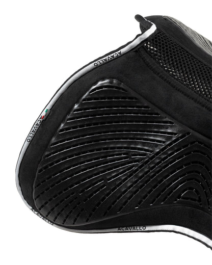 Acavallo Pad Mf Jccs Sw-3Ds Suede Gel Grip Flat Black