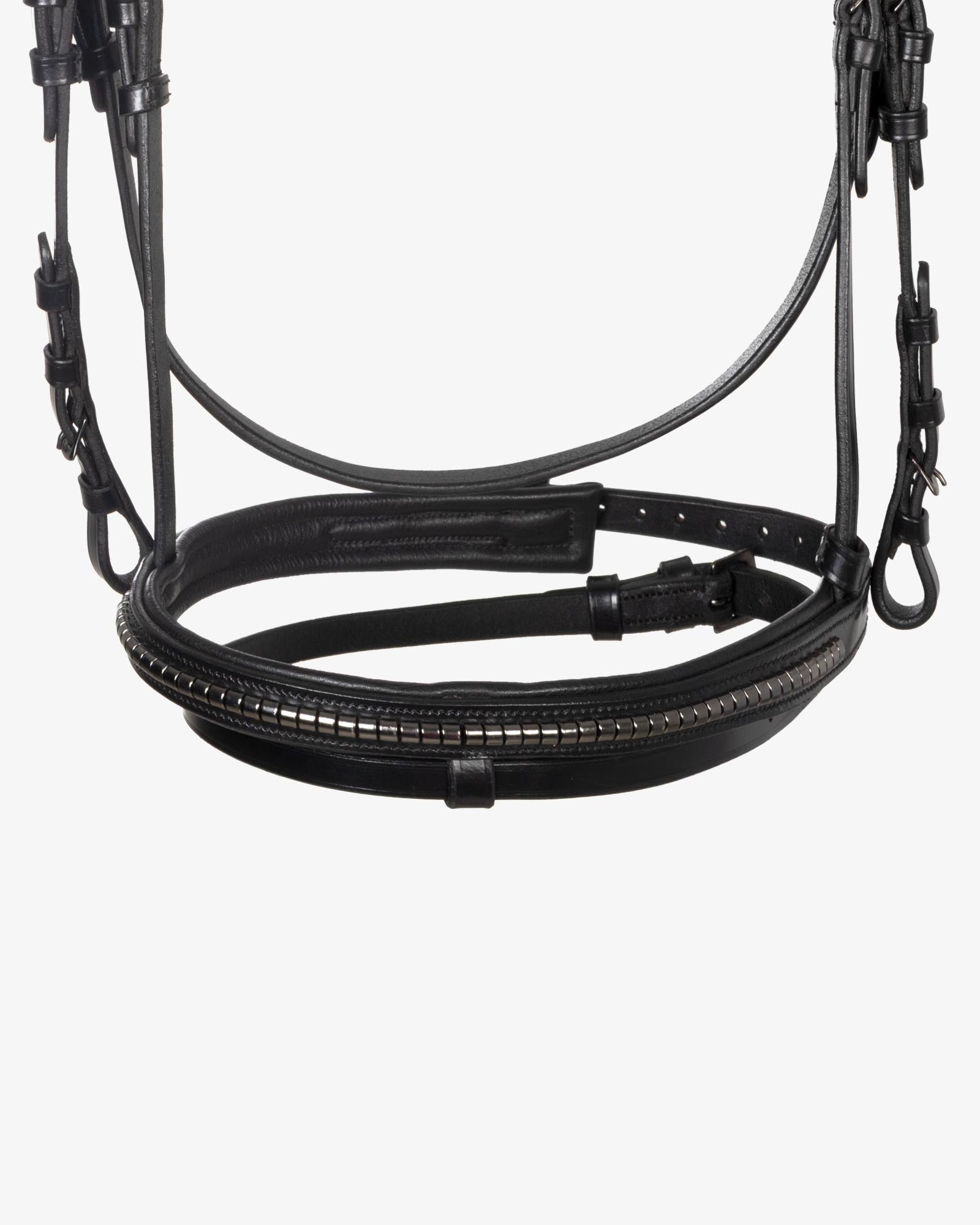Equestro Leather Bridle With Black Clincher Black | Equiflair