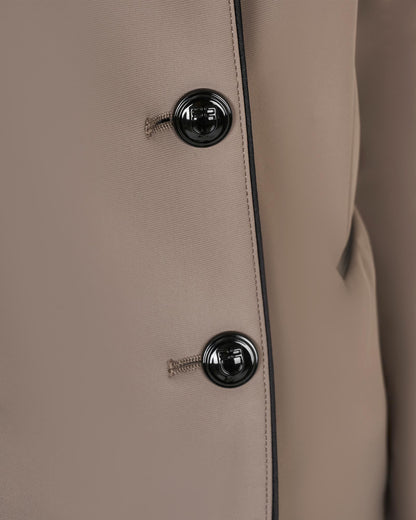 Equestro Women's Three Button Competition Jacket Walnut