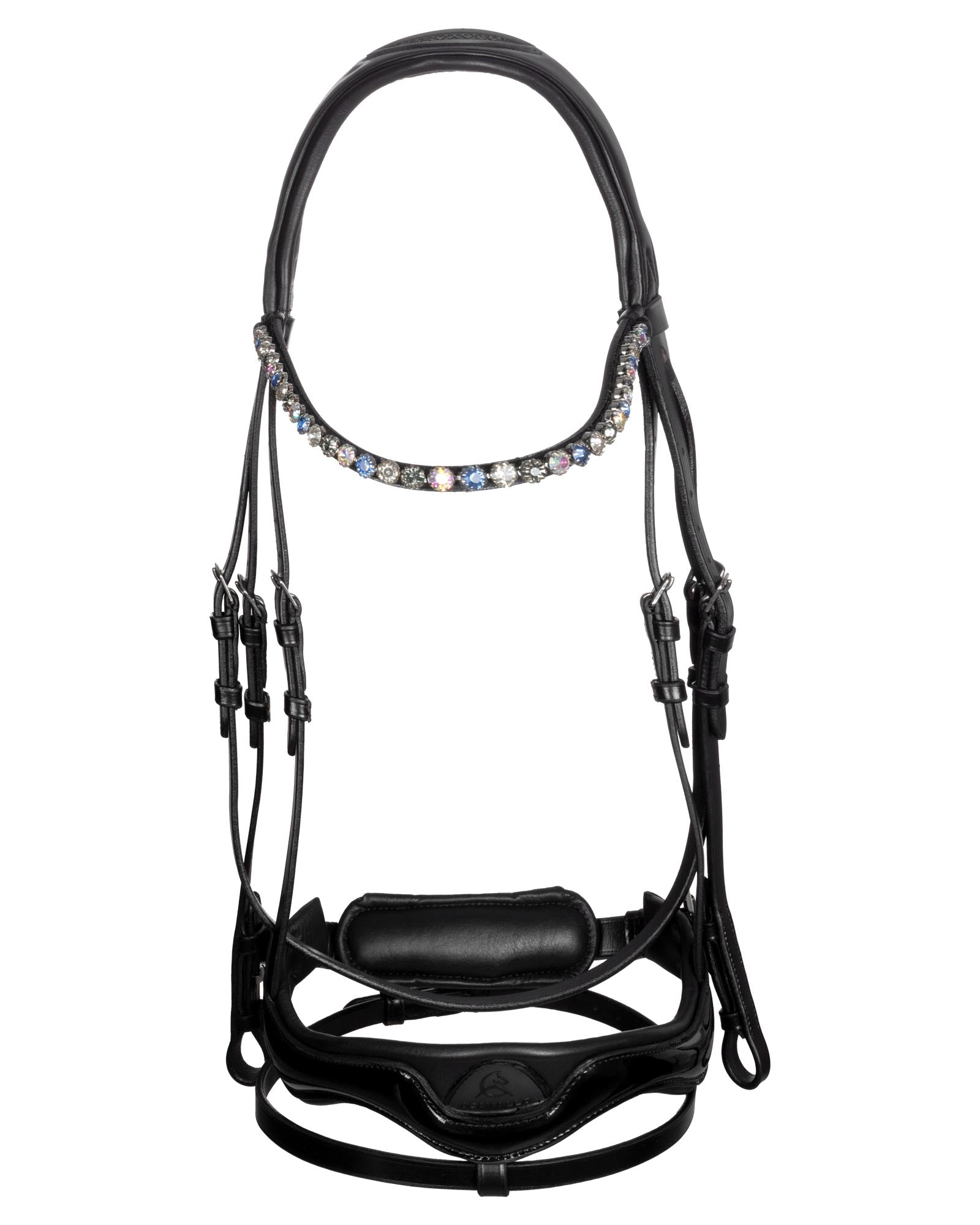 Acavallo Moulin Rouge Calfskin Bridle Black