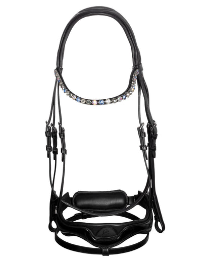 Acavallo Moulin Rouge Calfskin Bridle Black