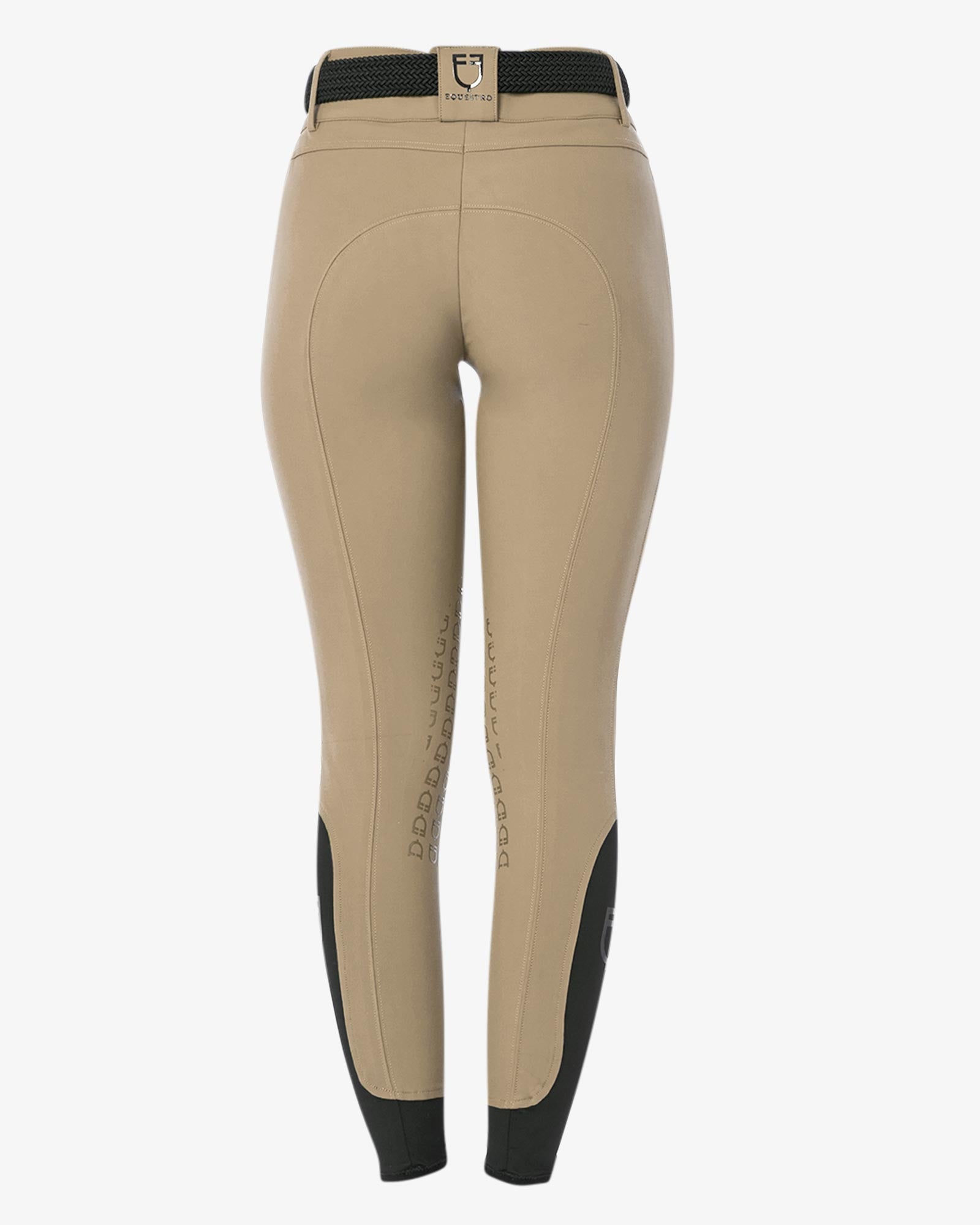 Equestro Women's High Waisted Knee Grip Breeches Incense