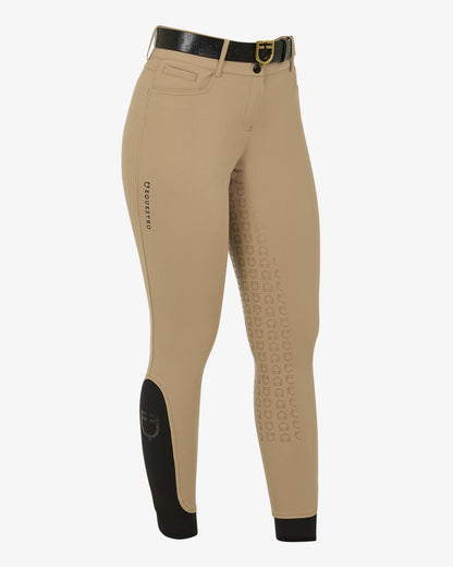 Equestro Women'S High Waisted Full Grip Breeches Incense