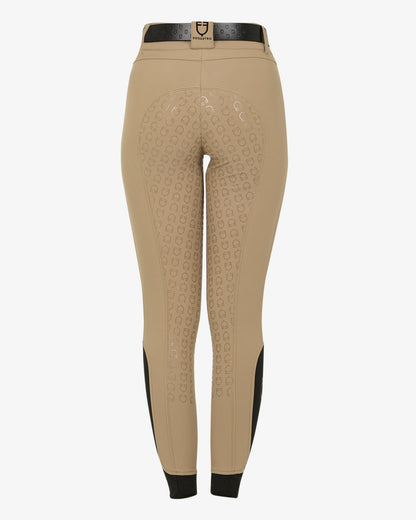 Equestro Women'S High Waisted Full Grip Breeches Incense