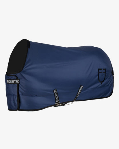 Equestro Nebraska Turnout Rug In Rip Stop Fabric 250G Navy | Equiflair