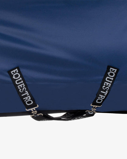 Equestro Nebraska Turnout Rug In Rip Stop Fabric 250G Navy | Equiflair