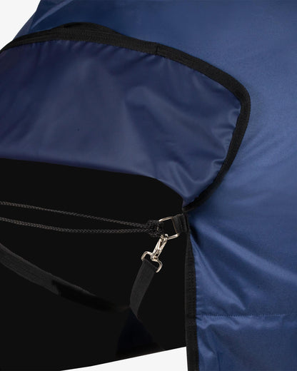 Equestro Nebraska Turnout Rug In Rip Stop Fabric 250G Navy | Equiflair