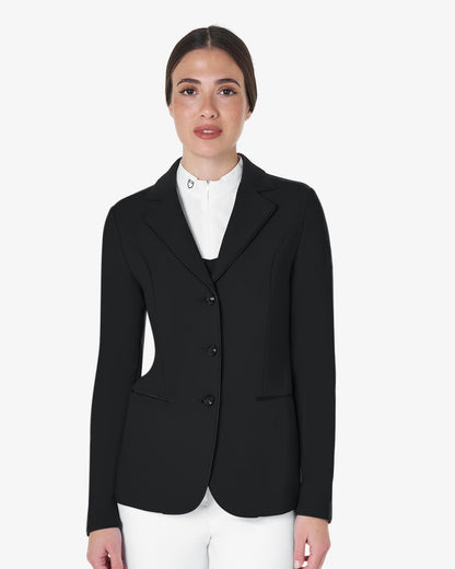 Equestro Women'S Three Button Competition Jacket Black - Clothing XS