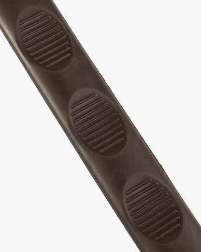 Equestro Leather Magna Reins With Rubber Grip Brown