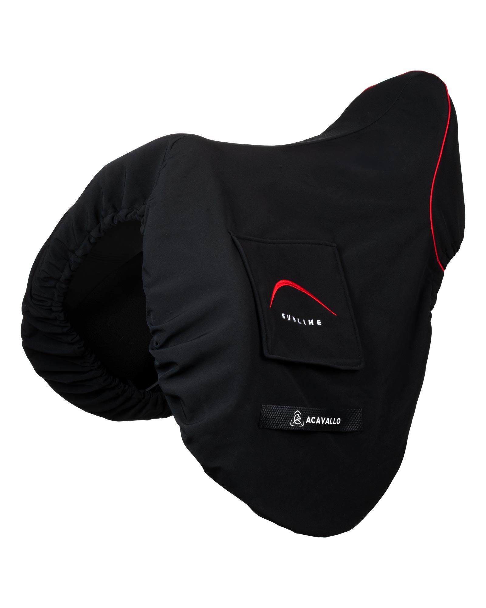 Acavallo Sublime Dressage Saddle Cover Black