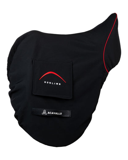 Acavallo Sublime Dressage Saddle Cover Black