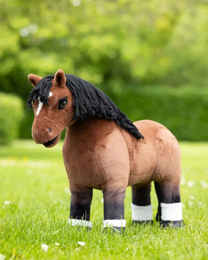 Lemieux Toy Pony Chancer Thoroughbred Plush Horse Toy