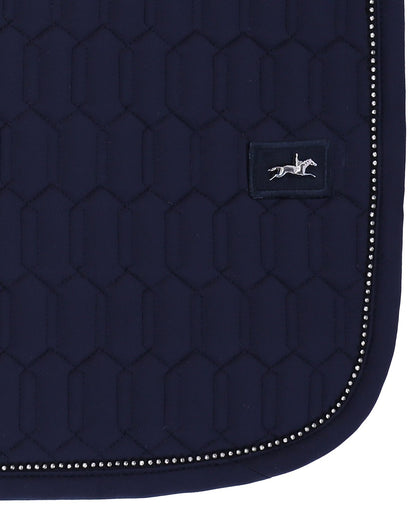 Schockemohle Saddle Pad Energy Dressage dark navy/crystal