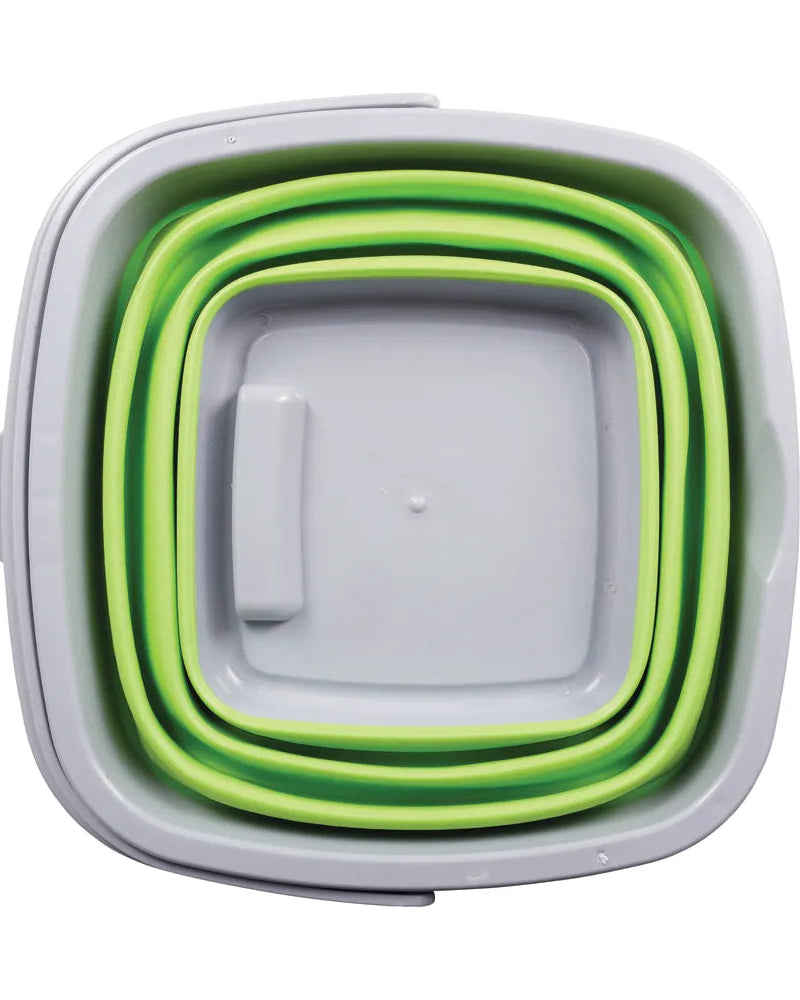 Eazitools Fold Away Bucket by Hy Equestrian - Lime Green