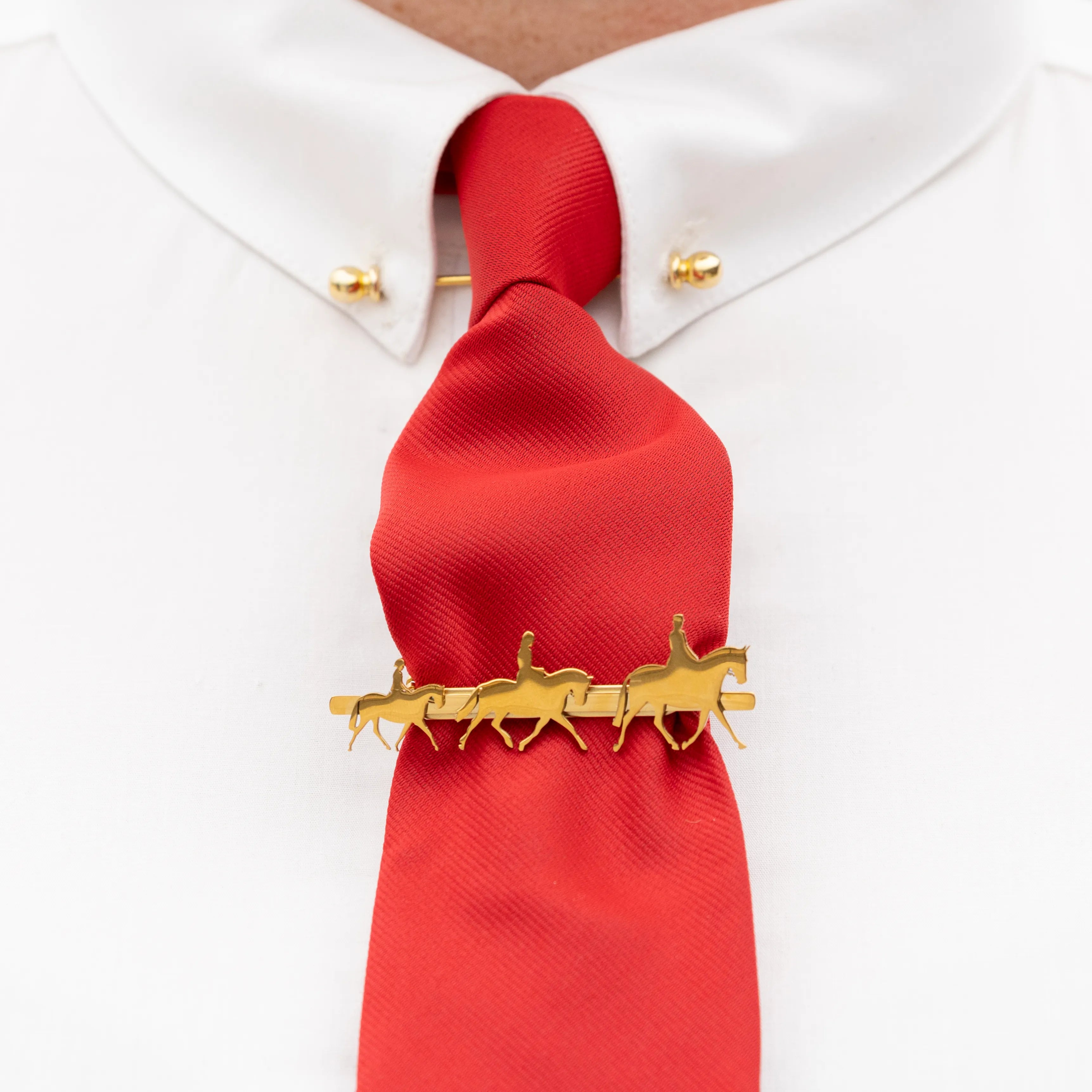 Supreme Products 'Hot to Trot' Tie Pin - Gold