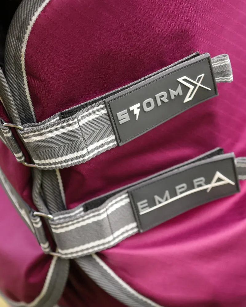STORMX EMPRA Purple Turnout Rug: 200g Combi Waterproof Horse Rug for Cold Weather | Equiflair