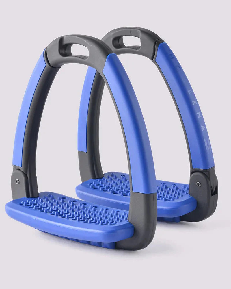 Horsena Swap Stirrup Extra Tread Pad Set of 2 Ocean Blue