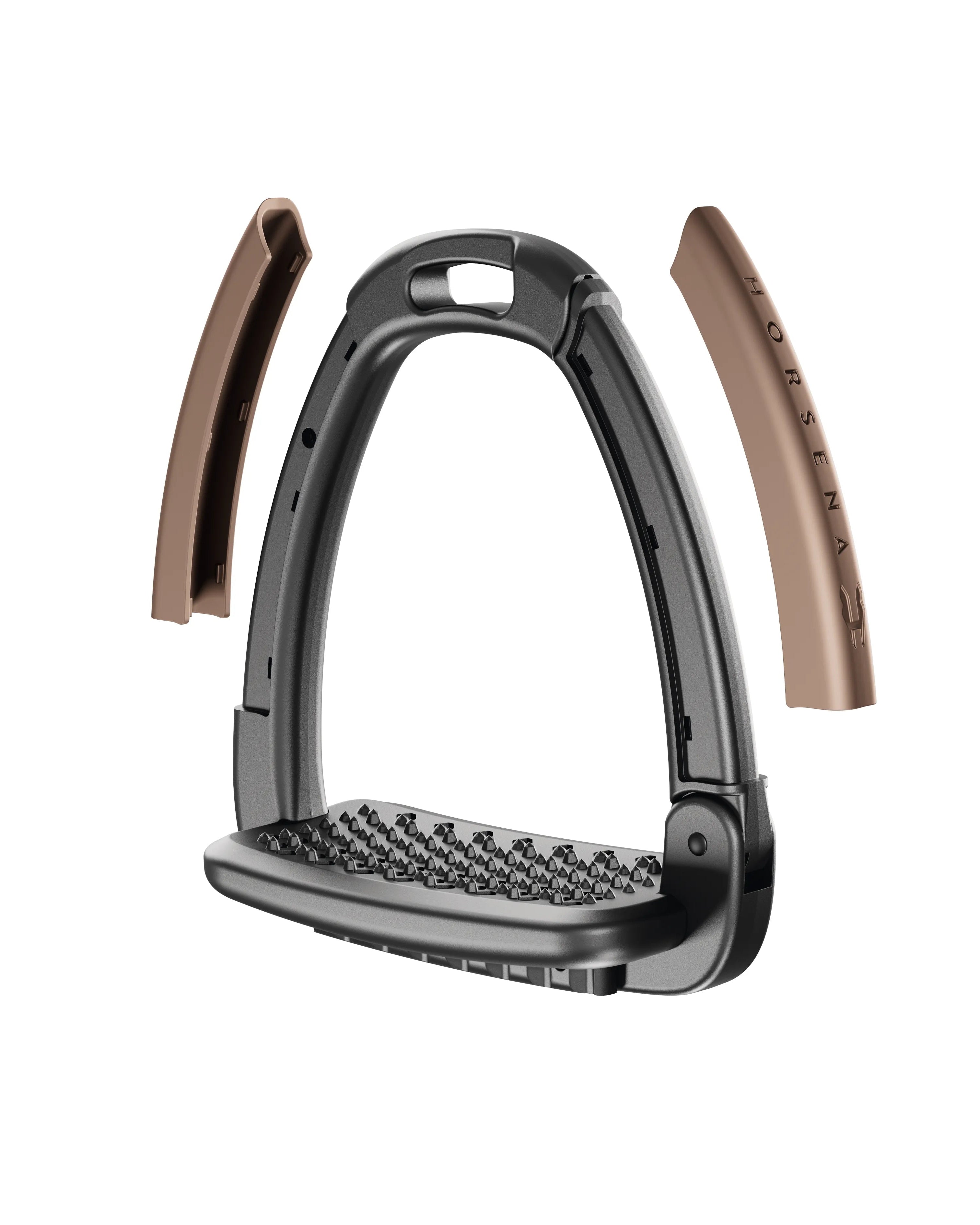 Horsena Swap Stirrup Extra Covers Set of 4 Dark Bronze