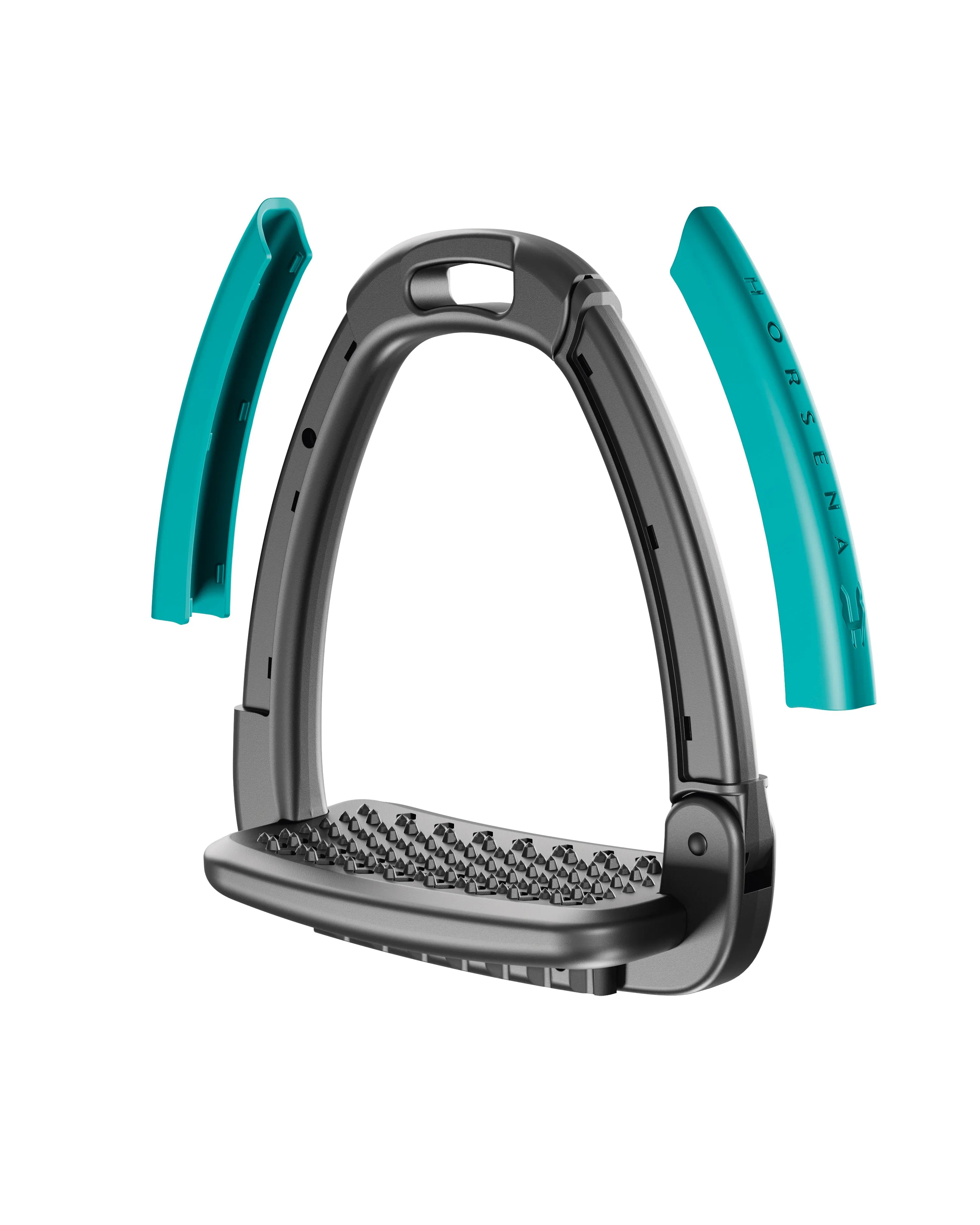 Horsena Swap Stirrup Extra Covers Set of 4 Aqua Green