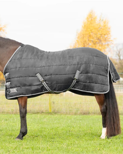 STORMX EMPRA 200 Stable Rug - Black: Mid-Weight Horse Blanket for Cold Weather Protection | Equiflair