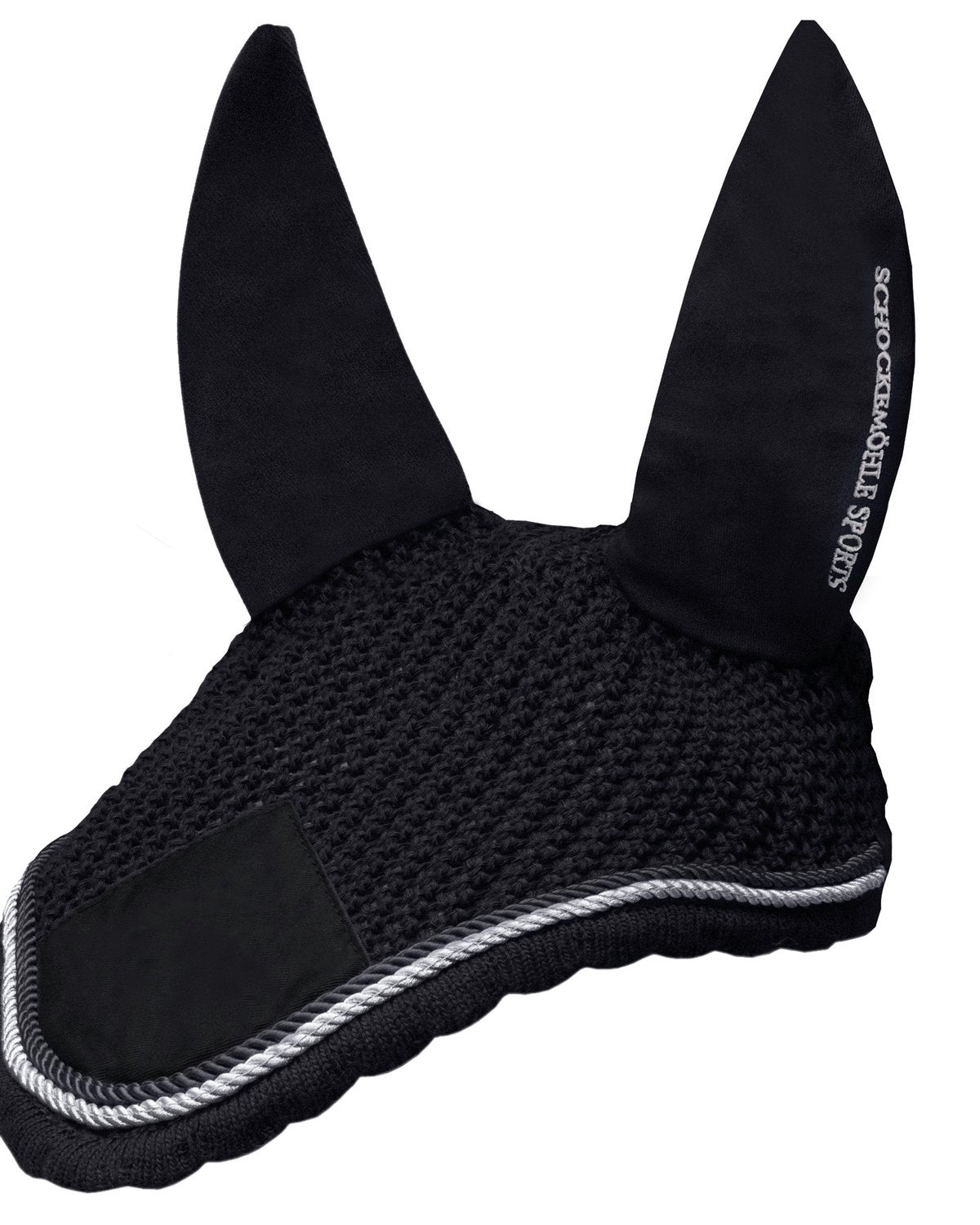 SCHOCKEMOHLE NEO STAR Black Horse Fly Veil - Stylish Protection from Insects | Equiflair