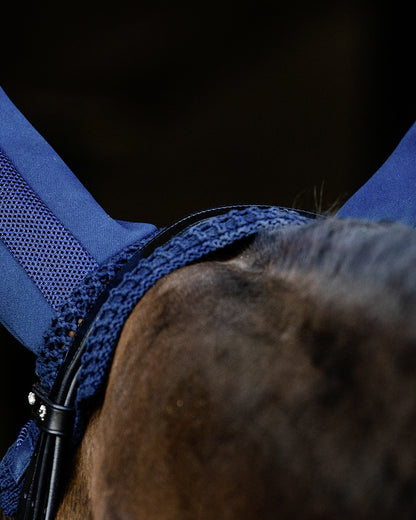 Schockemohle Air Silent Fly Veil Navy