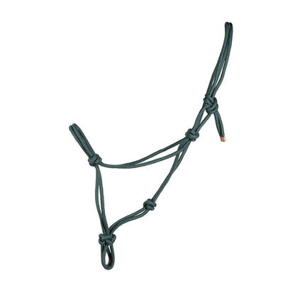 Hy Equestrian Rope Halter - Hunter Green - Headcollar Horse location-31143526467-outofstock Cob/Full