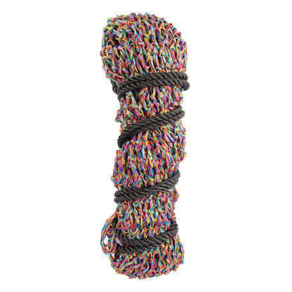 Slow Flow XL Haynet by Hy Equestrian - Rainbow