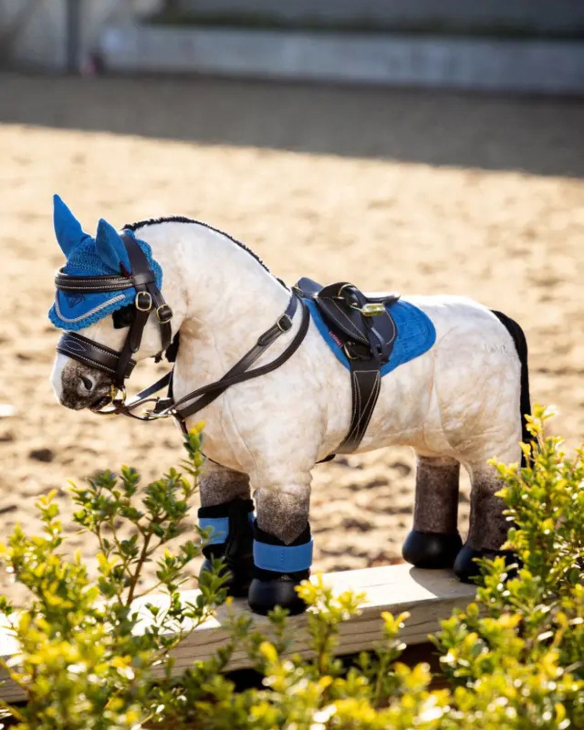 LeMieux Toy Pony Dream: Dun Pony with Plaitable Mane & Tail at Equiflair