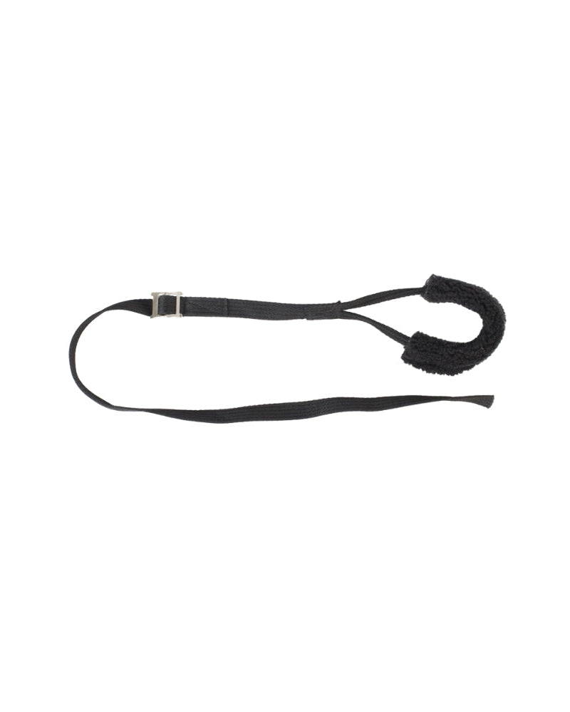 Cameo Nylon Crupper - Horse Saddle Anti-Slip, Adjustable Black Back Strap with Padded Dock for Comfort.