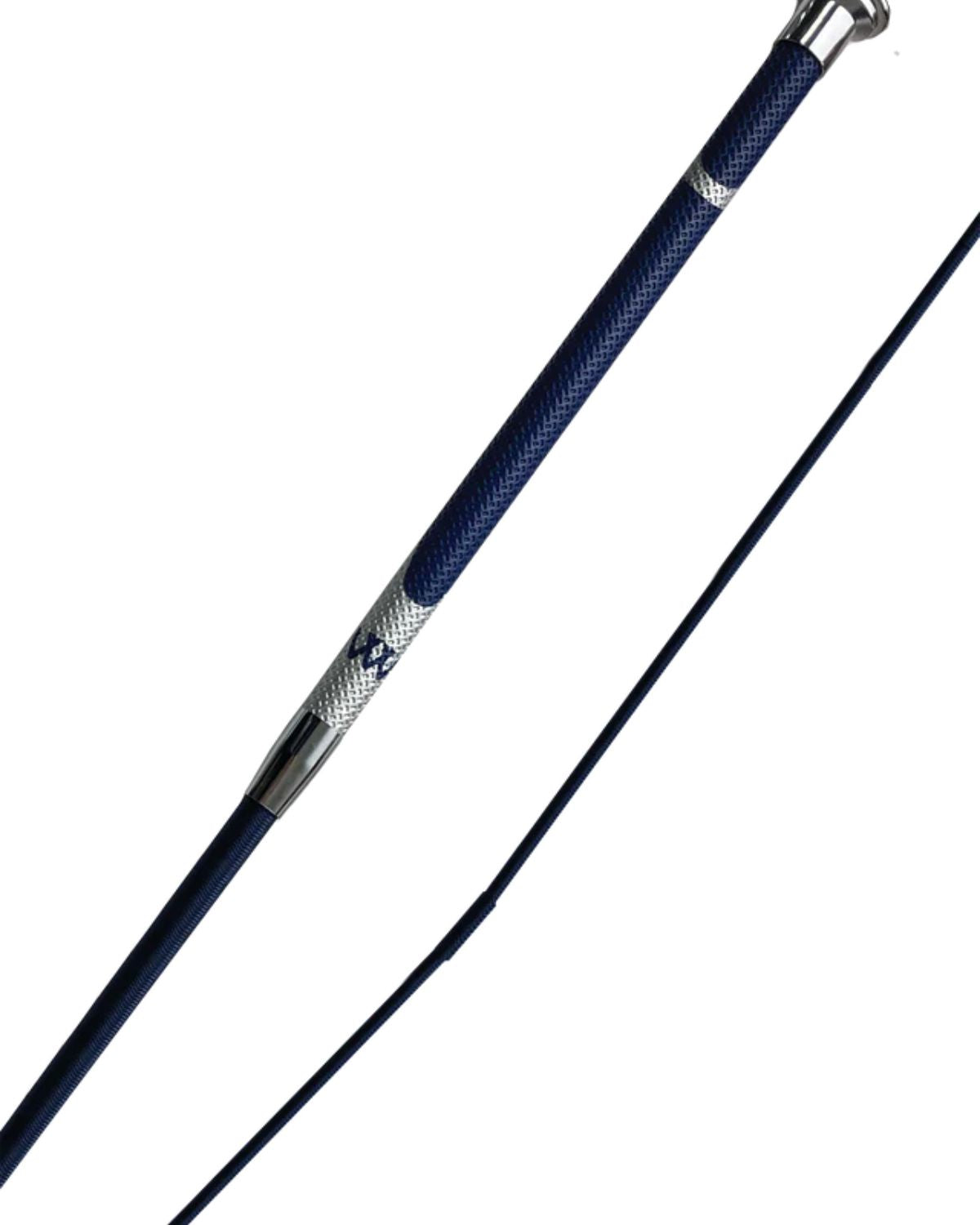 Woof Wear Harmony Resolute Dressage Whip - Navy & Silver | Equiflair