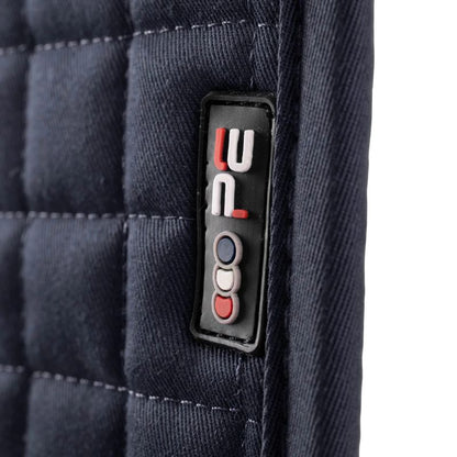 PREMIER EQUINE Navy Dressage Saddle Pad: Close Contact Design, Cotton