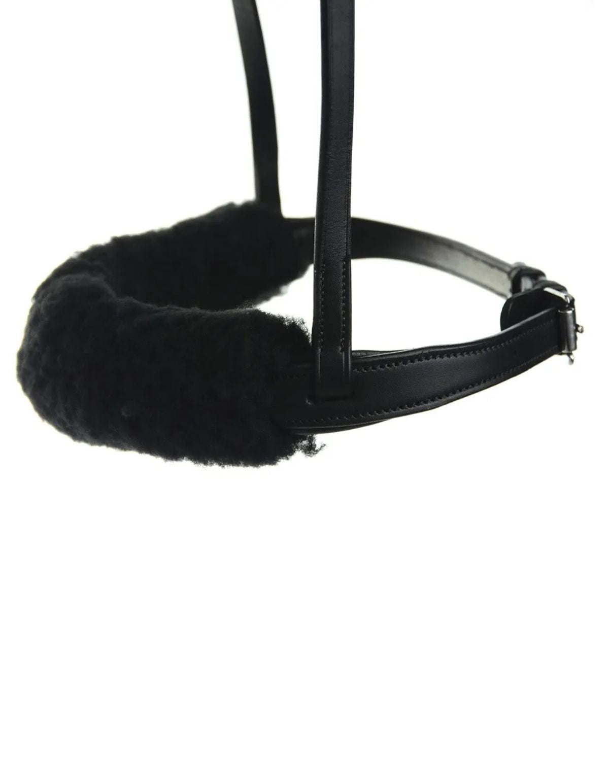 Hy Equestrian Noseband Cover Black