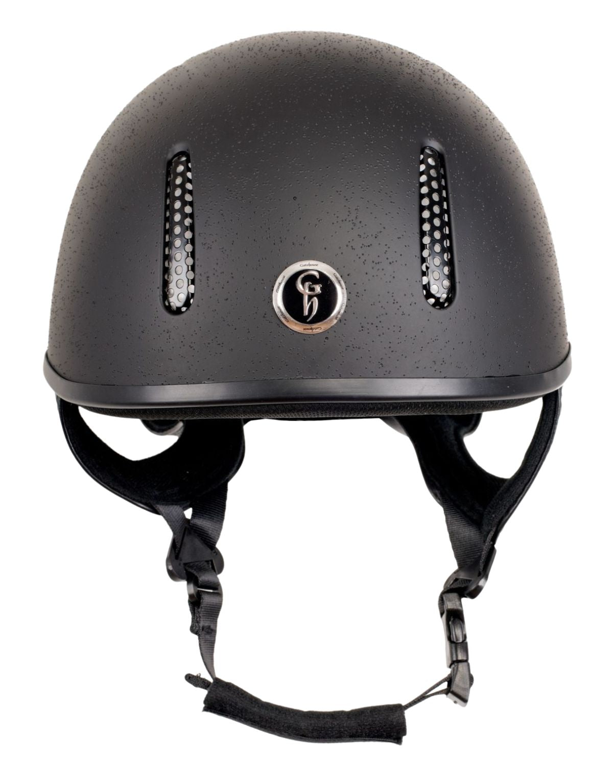 Gatehouse R20 Skull Black Equestrian Helmet - Safety Certified for Horse Riding