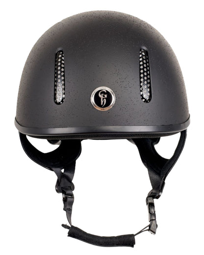 Gatehouse R20 Skull Black Equestrian Helmet - Safety Certified for Horse Riding