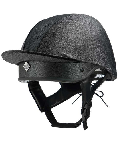 Charles Owen This Esme Cosmic Riding Helmet: Sparkly, Ventilated Equestrian Safety Gear.