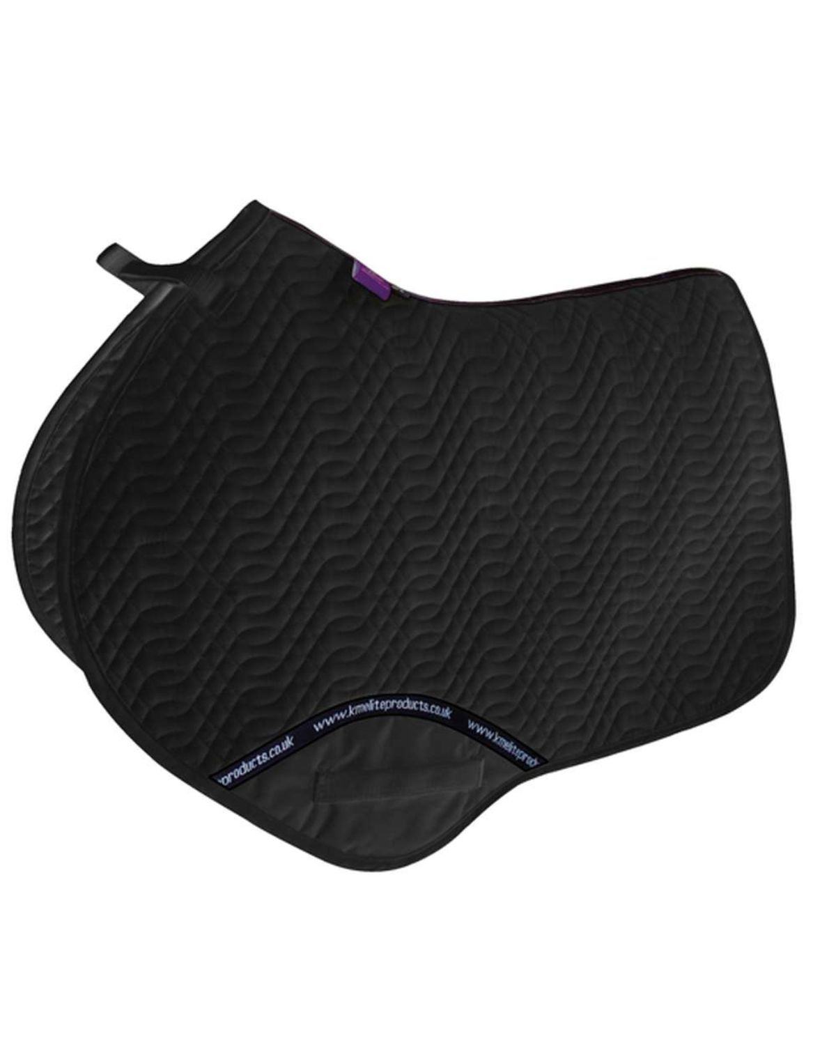 KM Elite Close Contact Saddle Pad Black