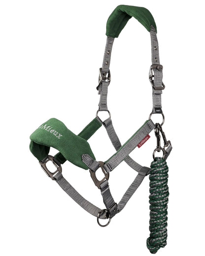 LEMIEUX VOGUE HEADCOLLAR & LEADROPE - HUNTER GREEN | Equiflair Horse Tack