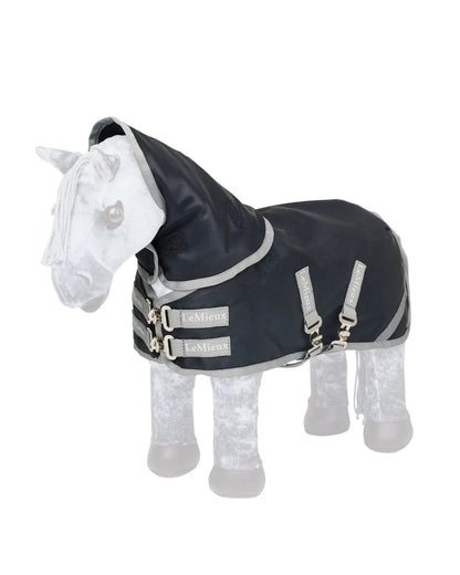 LeMieux Toy Pony Storm-Tek Rug Navy: Miniature Horse Blanket with Detachable Neck