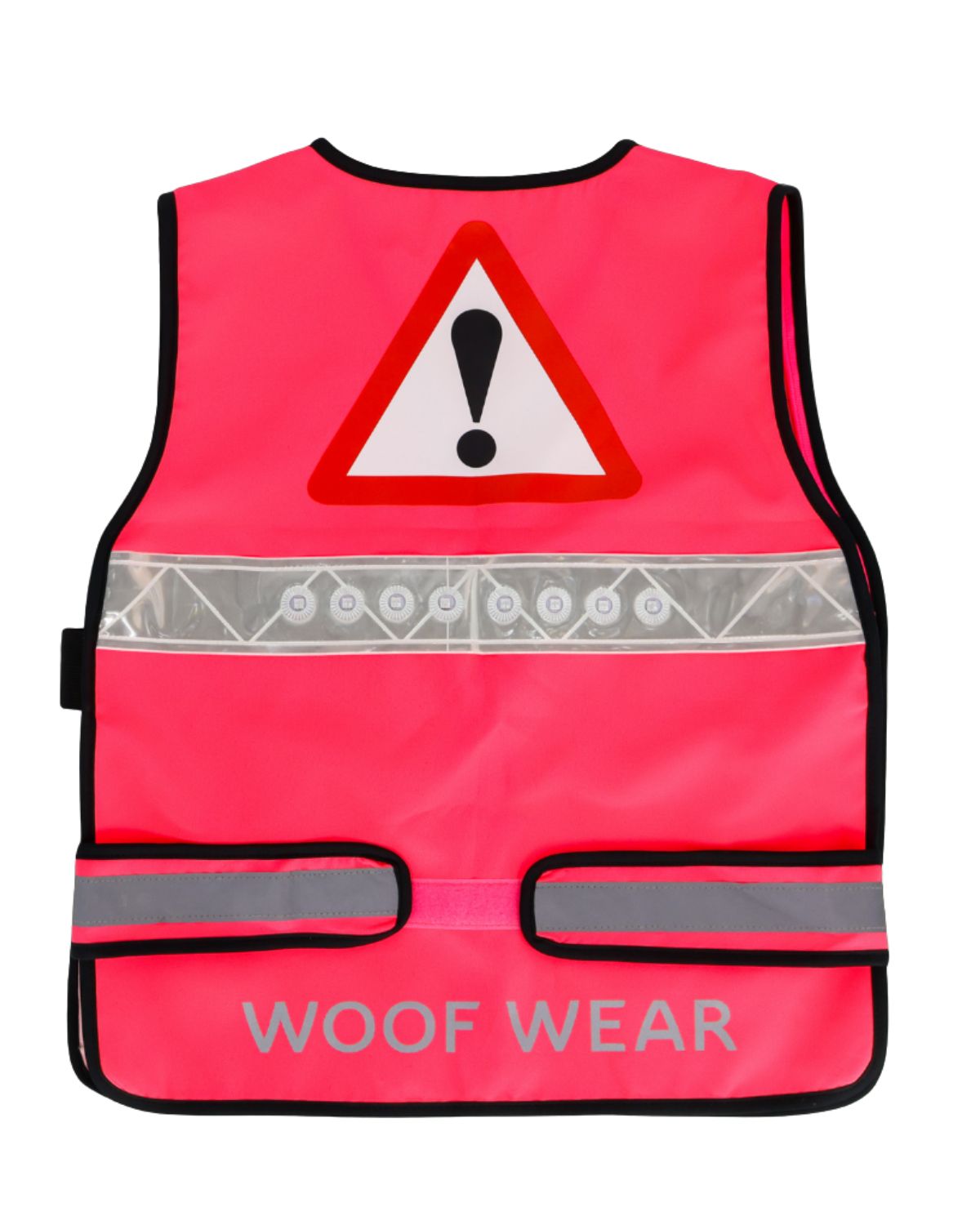 Woof Wear LED Hi-Vis Riding Vest Pink