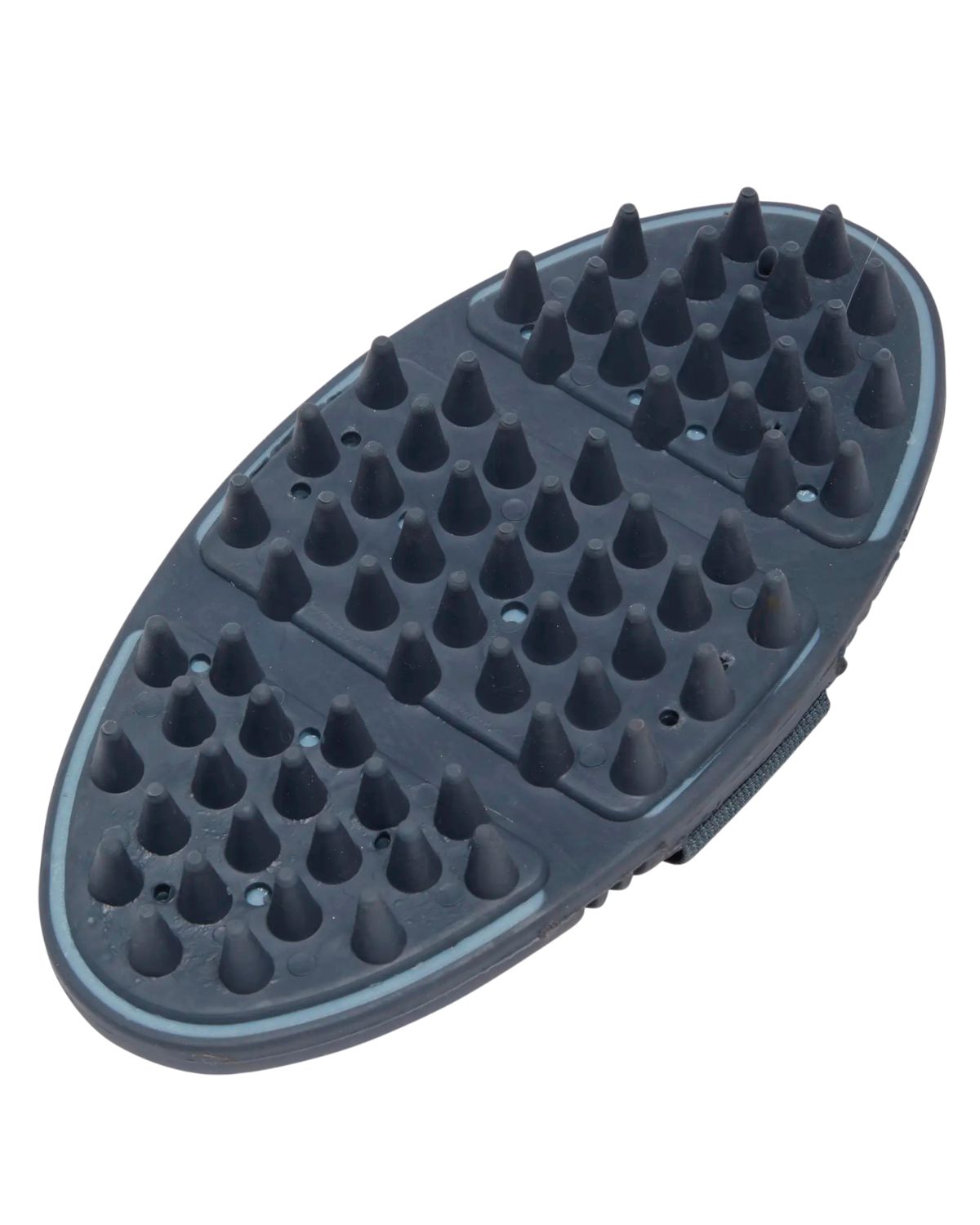 LeMieux Flexi Massage Brush - Petrol Color. Horse Grooming Tool for Deep Cleaning & Circulation. Rubber Nodule Brush for Horses.