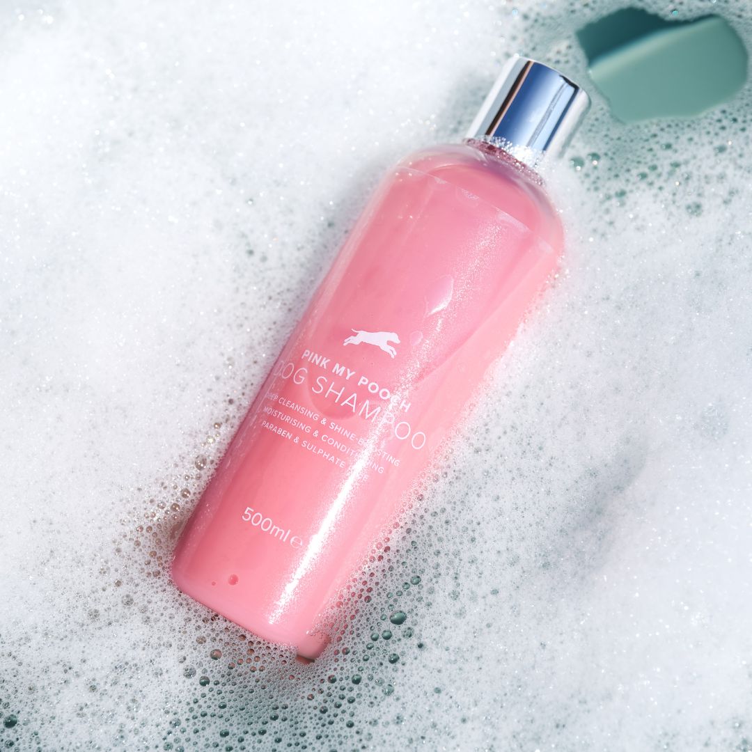 Pink My Pooch Dog Shampoo: Deep Cleansing, Shine Boosting, Moisturizing - Fruity Berry Scent